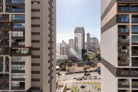 Vista da Varanda de kitnet/studio à venda com 1 quarto, 28m² em Jardim das Acácias, São Paulo