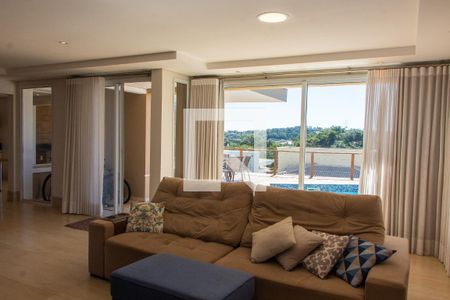 SALA de casa de condomínio à venda com 3 quartos, 300m² em Loteamento Parque das Sapucaias, Campinas