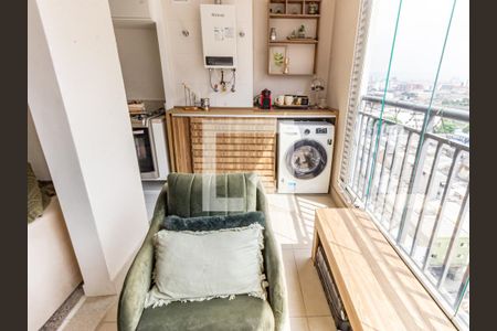 Varanda de apartamento à venda com 1 quarto, 45m² em Brás, São Paulo