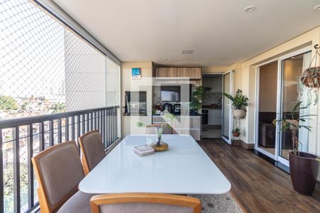 Varanda gourmet de apartamento à venda com 3 quartos, 92m² em Santana, São Paulo