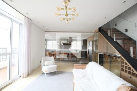 Sala de apartamento à venda com 3 quartos, 220m² em Vila Andrade, São Paulo