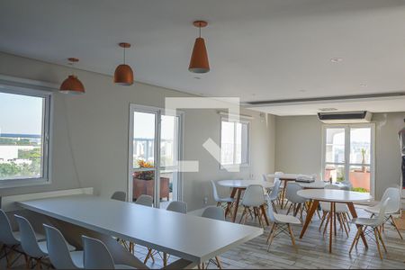 Apartamento para alugar com 37m², 1 quarto e 1 vaga Apartamento para alugar com 37m², 1 quarto e 1 vagaÁrea comum - Salão de festas