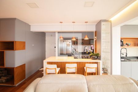 Sala de apartamento para alugar com 2 quartos, 70m² em Jardim Leonor Mendes de Barros, São Paulo