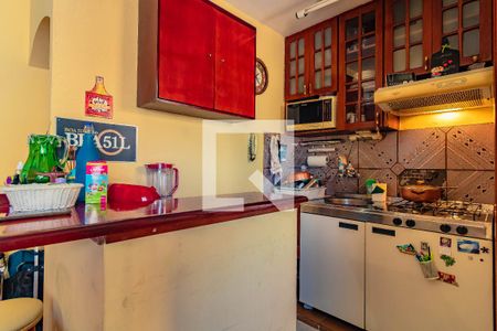 Cozinha de apartamento à venda com 1 quarto, 33m² em Mirandópolis, São Paulo