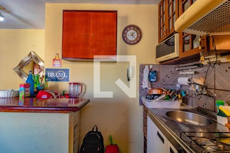 Cozinha de apartamento à venda com 1 quarto, 33m² em Mirandópolis, São Paulo