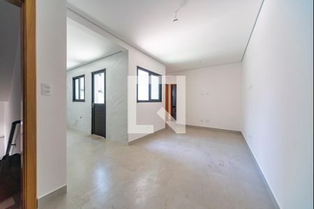 Sala de apartamento à venda com 2 quartos, 50m² em Vila Bela Vista, Santo André