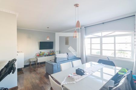Sala de apartamento para alugar com 3 quartos, 120m² em Jardim, Santo André