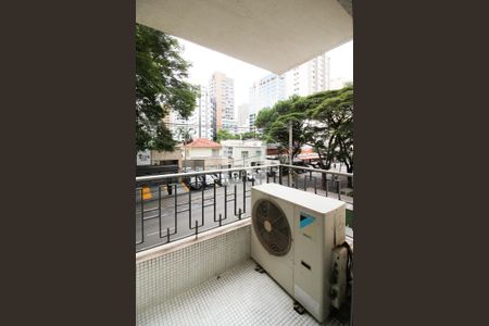 Varanda da Quarto 1 de apartamento para alugar com 3 quartos, 127m² em Indianópolis, São Paulo