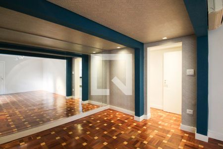 Sala de apartamento para alugar com 3 quartos, 127m² em Indianópolis, São Paulo
