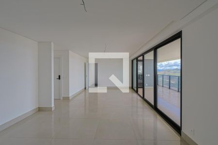 Sala de apartamento à venda com 4 quartos, 187m² em Jardim da Torre, Nova Lima