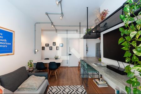 Sala de apartamento à venda com 2 quartos, 57m² em Barra Funda, São Paulo