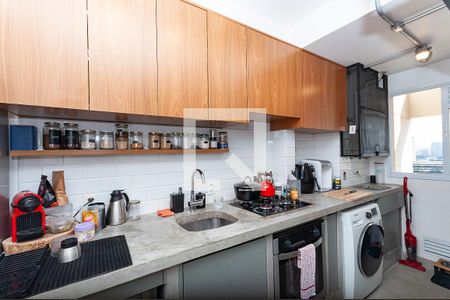 Cozinha Americana de apartamento à venda com 2 quartos, 57m² em Barra Funda, São Paulo