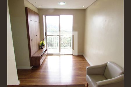 Sala  de apartamento à venda com 3 quartos, 57m² em Vila Pirajussara, São Paulo