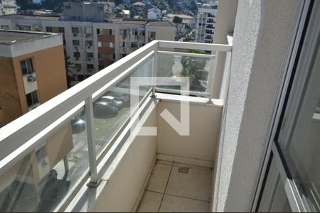 Varanda da Sala de apartamento à venda com 2 quartos, 51m² em Pechincha, Rio de Janeiro