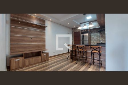 Sala de apartamento à venda com 2 quartos, 58m² em Jardim Ipanema, Santo André