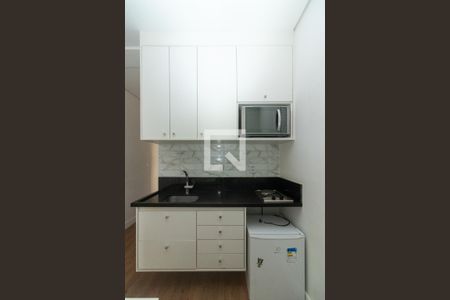 Cozinha de apartamento para alugar com 1 quarto, 32m² em Granja Viana, Cotia