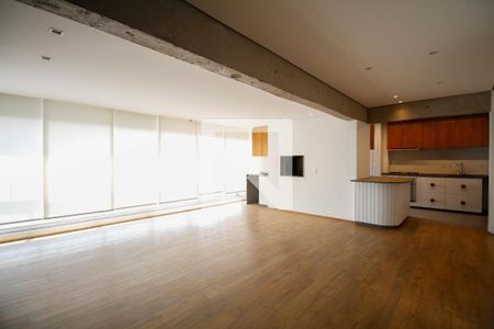 Sala de Estar e Varanda Gourmet de apartamento para alugar com 2 quartos, 121m² em Pinheiros, São Paulo