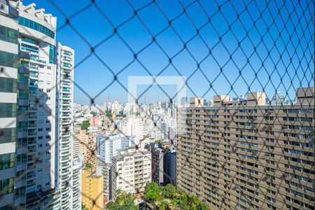 Vista da Sala de apartamento para alugar com 2 quartos, 67m² em Consolação, São Paulo