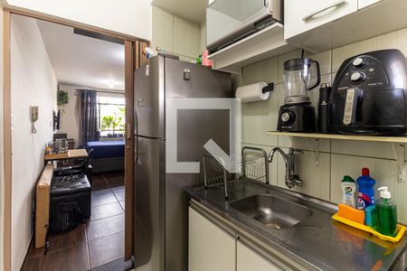 Cozinha de kitnet/studio à venda com 1 quarto, 32m² em Campos Elíseos, São Paulo