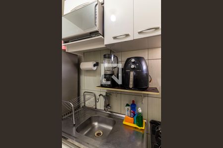 Cozinha de kitnet/studio à venda com 1 quarto, 32m² em Campos Elíseos, São Paulo