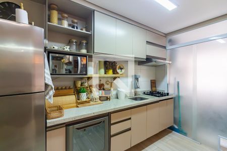 Cozinha  de apartamento para alugar com 2 quartos, 50m² em Santa Maria, Osasco