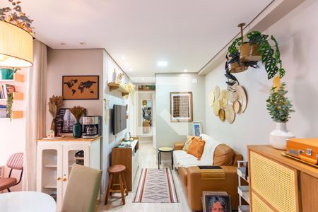 Sala  de apartamento à venda com 2 quartos, 50m² em Santa Maria, Osasco