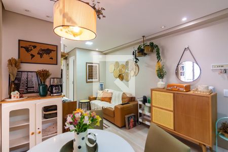 Sala  de apartamento à venda com 2 quartos, 50m² em Santa Maria, Osasco