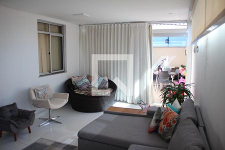 Sala de apartamento para alugar com 3 quartos, 154m² em Novo Eldorado, Contagem