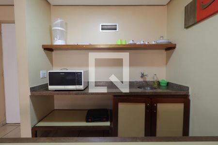 Cozinha de kitnet/studio para alugar com 1 quarto, 53m² em Centro, Ribeirão Preto