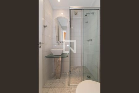 Banheiro Social de apartamento para alugar com 2 quartos, 63m² em Brooklin Novo, São Paulo