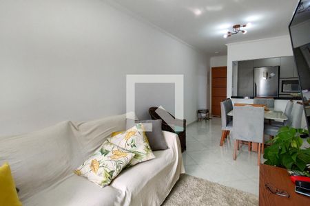 Sala de apartamento para alugar com 3 quartos, 101m² em Vila Assuncao, Praia Grande