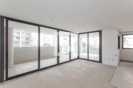 Sala de apartamento à venda com 3 quartos, 154m² em Chácara Klabin, São Paulo