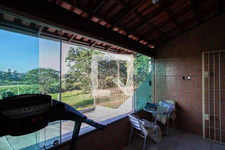 Varanda da Suíte de casa à venda com 3 quartos, 190m² em Dona Clara, Belo Horizonte