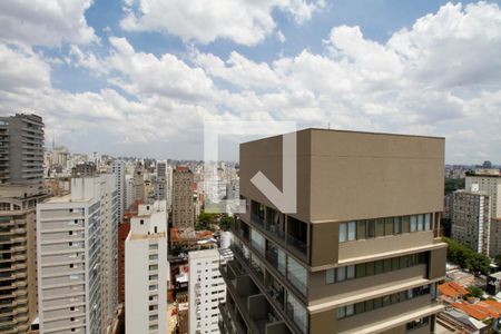 Vista da Varanda de kitnet/studio para alugar com 1 quarto, 24m² em Pinheiros, São Paulo