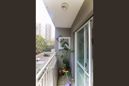 Varanda da Sala de apartamento para alugar com 2 quartos, 47m² em Vila Andrade, São Paulo