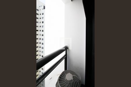 Varanda do Quarto  de apartamento à venda com 1 quarto, 40m² em Vila Nova Conceição, São Paulo