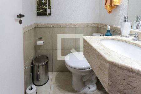 Lavabo de casa de condomínio para alugar com 3 quartos, 170m² em Vila Lucia, São Paulo