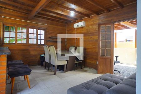 Sala de casa para alugar com 2 quartos, 107m² em Campeche Leste, Florianópolis