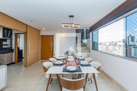 Sala 1 de apartamento à venda com 3 quartos, 260m² em Minas Brasil, Belo Horizonte