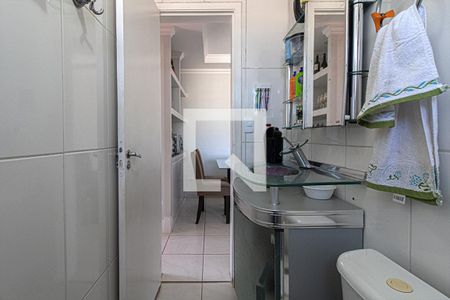 banheiro social_4 de apartamento à venda com 2 quartos, 50m² em Vila Conde do Pinhal, São Paulo