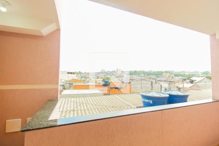 Vista da Sala/Cozinha de apartamento para alugar com 2 quartos, 40m² em Cidade Líder, São Paulo