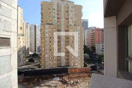 Vista da Varanda de kitnet/studio à venda com 1 quarto, 29m² em Vila Nova Conceição, São Paulo