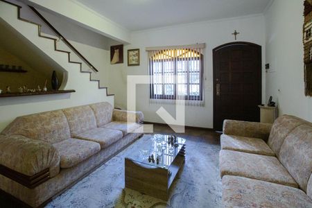 Sala de estar de casa à venda com 3 quartos, 400m² em Vila Anglo Brasileira, São Paulo