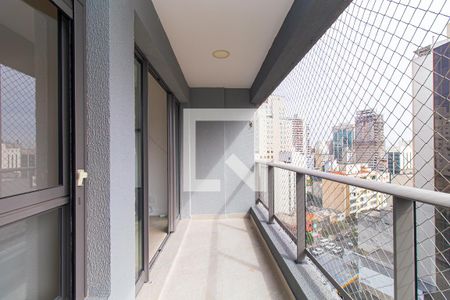 Varanda de apartamento para alugar com 1 quarto, 48m² em Consolação, São Paulo