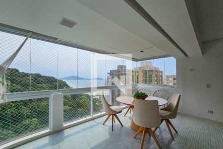 Varanda de apartamento para alugar com 4 quartos, 300m² em Centro, Guarujá