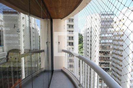 Varanda de apartamento para alugar com 1 quarto, 63m² em Morro do Maluf, Guarujá