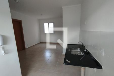 Cozinha - Lavanderia de apartamento para alugar com 2 quartos, 50m² em Loteamento Santa Marta, Ribeirão Preto