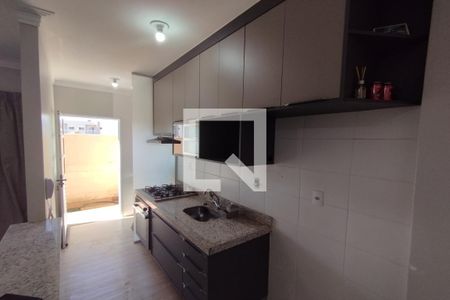 Cozinha de apartamento para alugar com 2 quartos, 50m² em Campos Elísios, Ribeirão Preto