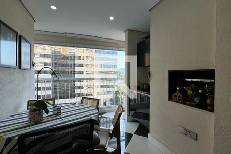 Varanda gourmet de apartamento à venda com 2 quartos, 80m² em Empresarial 18 do Forte, Barueri