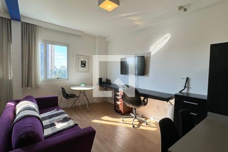 Studio à venda com 38m², 1 quarto e 1 vagaSala